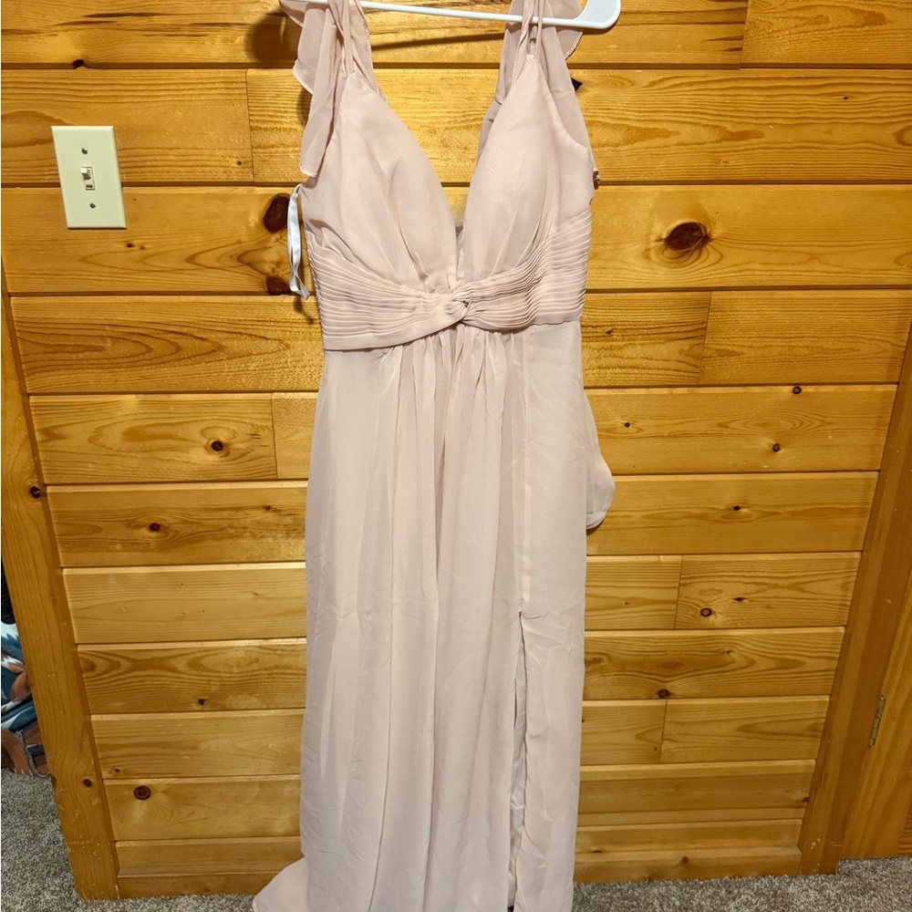 Amazon Women's Blush Pink Wedding Dress